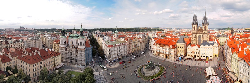 Pařížská Street in Prague