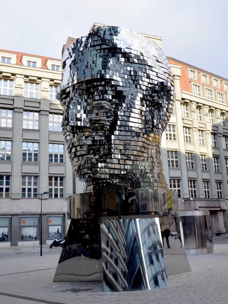 Kafka is an icon of Prague