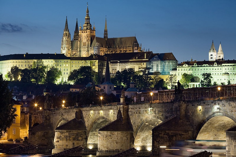 There are a lot of romantic spots in Prague like Charles Bridge or Prague Castle There are a lot of romantic spots in Prague like Charles Bridge or Prague Castle